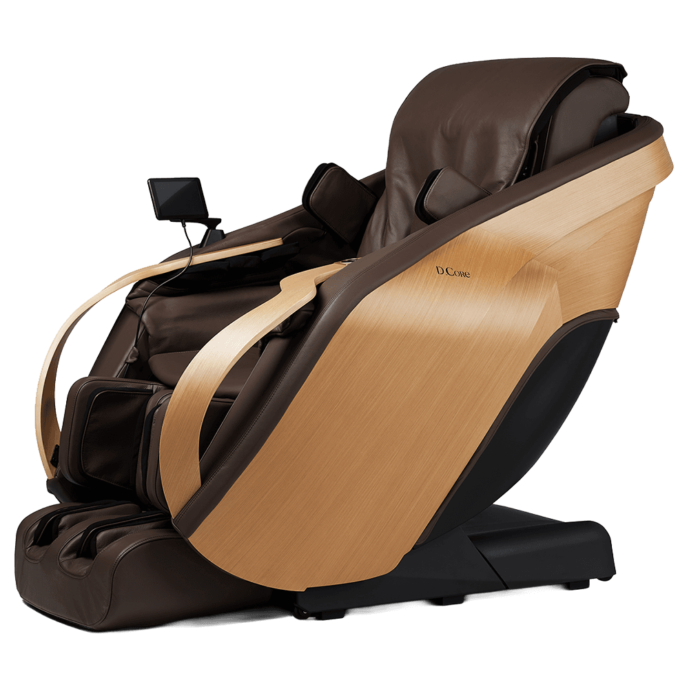 Japanse D.Core CIRRUS II massagestoel in echt leer