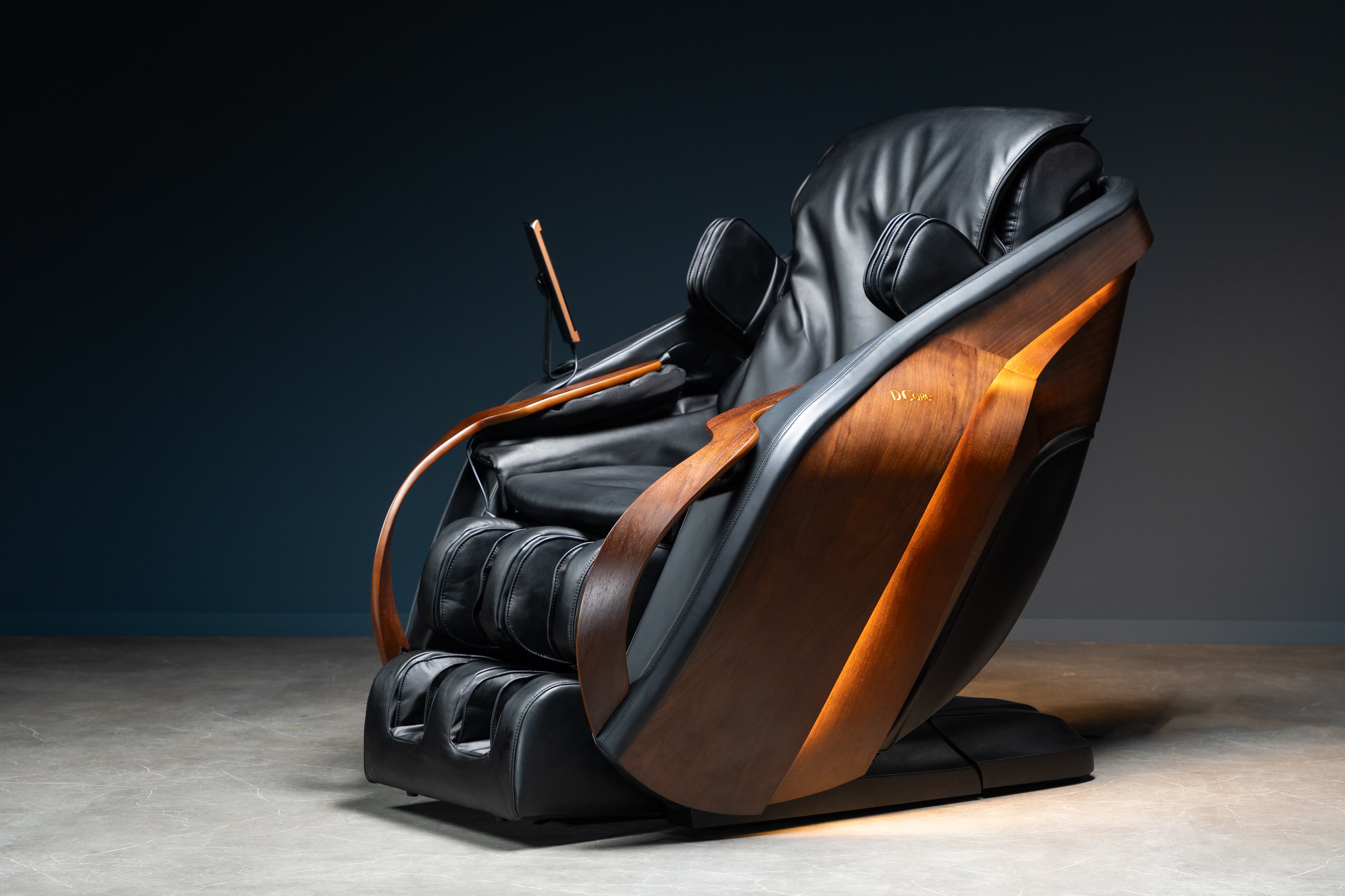 CIRRUS Zwart herverpakt massagestoel